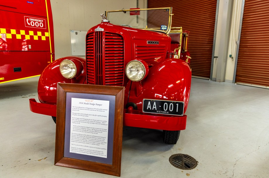 "Old 38" 1938 Model Dodge Pumper